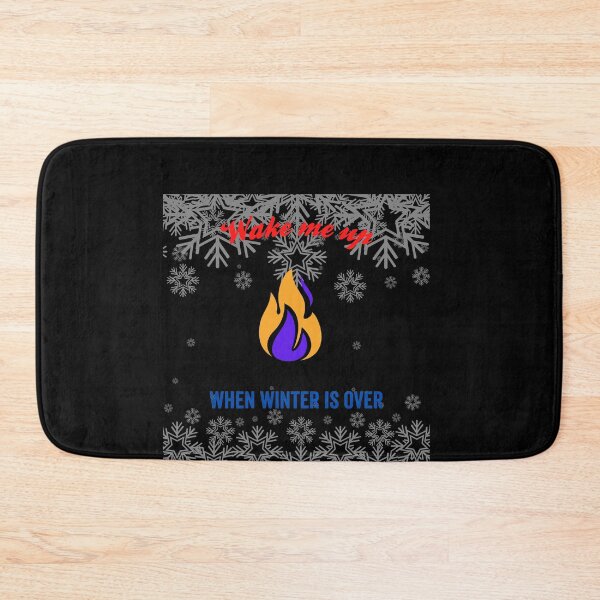 Item preview, Wake me up when winter is over designed and sold by liSTalvENT.