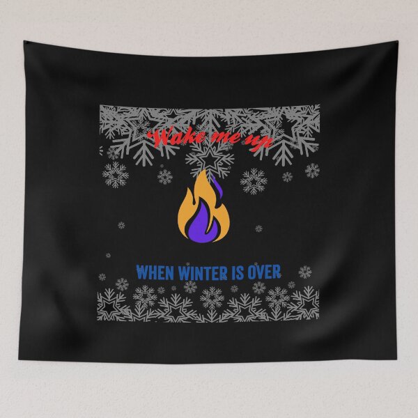 Item preview, Wake me up when winter is over designed and sold by liSTalvENT.