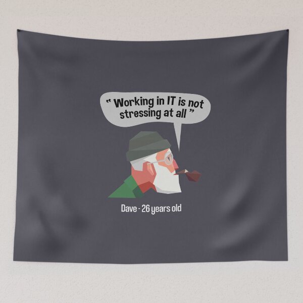 Item preview, Working In IT Is Not Stressing At All designed and sold by artado.