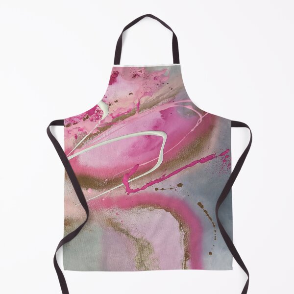 Item preview, Abstract Gold and Pink Splatter Art designed and sold by Lunar009.