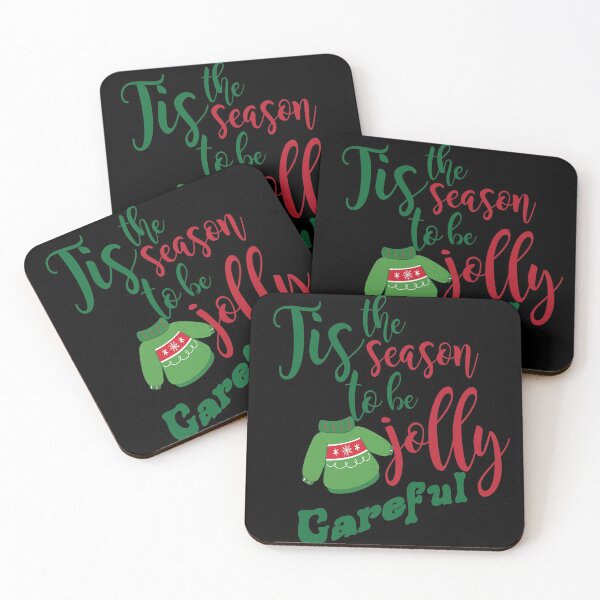 Item preview, Tis the Season to Be Jolly Careful designed and sold by PupnkittyMania ⭐⭐⭐⭐⭐.