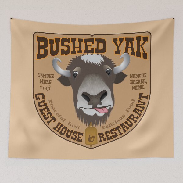 Item preview, Bushed Yak Guest House & Restaurant designed and sold by travelwitheric.