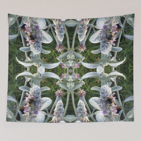Item preview, Summertime Bumblebees by the Waterlily Lake designed and sold by RoseAromas.
