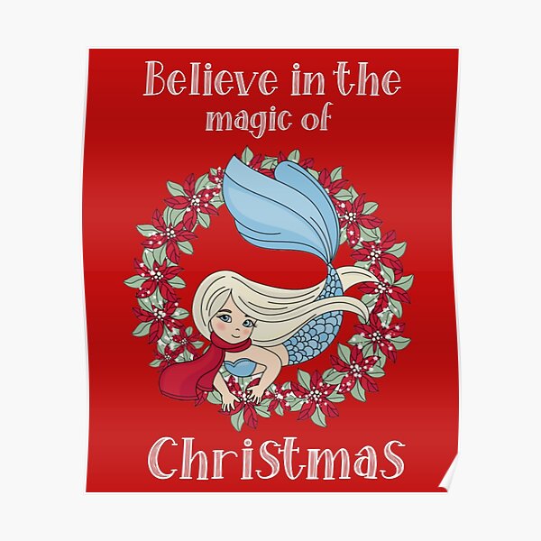 mermaid christmas sweater