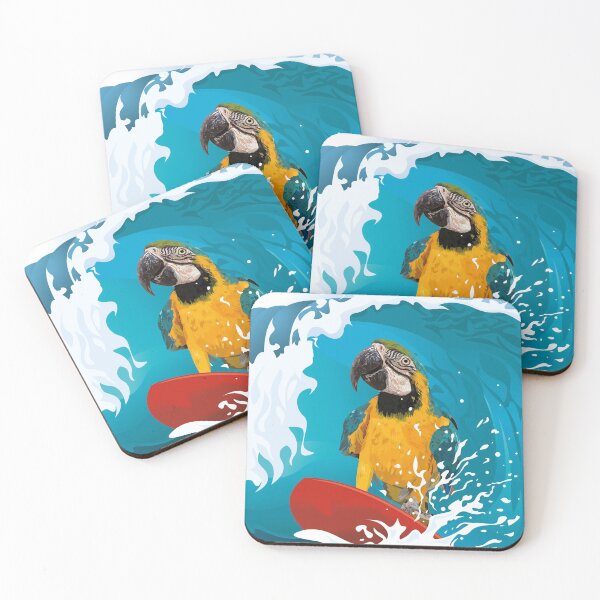 Item preview,  blue-yellow macaw designed and sold by obscurite.