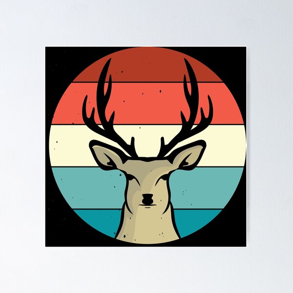 Item preview, Deer Sunset  designed and sold by PickCreation.