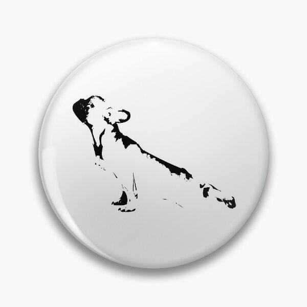 Item preview, Pug stretching, pug life, dog puppy designed and sold by Handstand365.