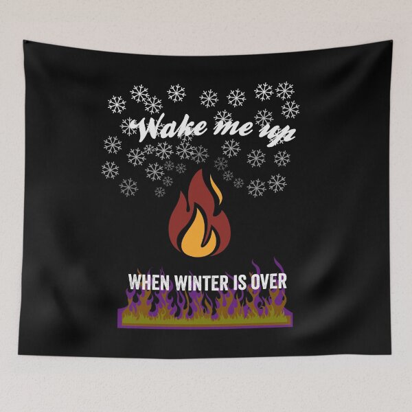Item preview, Wake me up when winter is over designed and sold by liSTalvENT.
