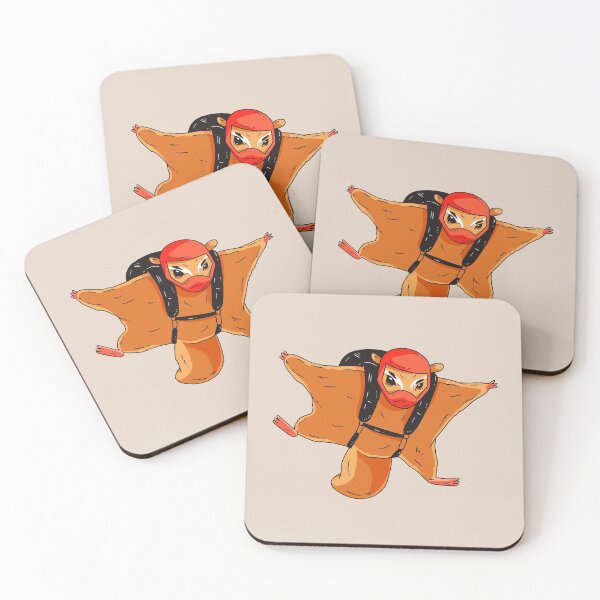 Item preview, Flying Squirrel designed and sold by Cute and Funny Animal Art Designs.