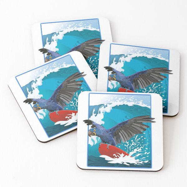 Item preview, Hyacinth macaw designed and sold by obscurite.