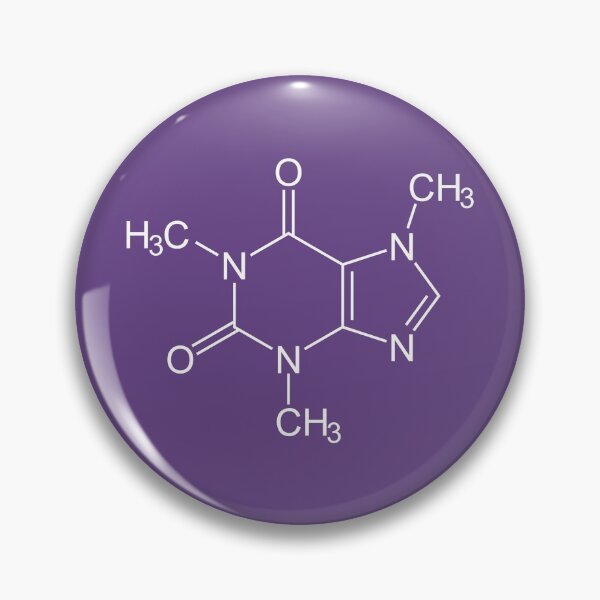 Item preview, Caffeine Molecule designed and sold by Emllea.