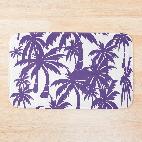 Item preview, Colour of the Year 2018 ULTRA VIOLET Palm Trees designed and sold by ozcushions.