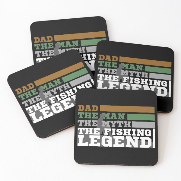 Item preview, Dad The Man The Myth The Fishing Legend designed and sold by dazza03.