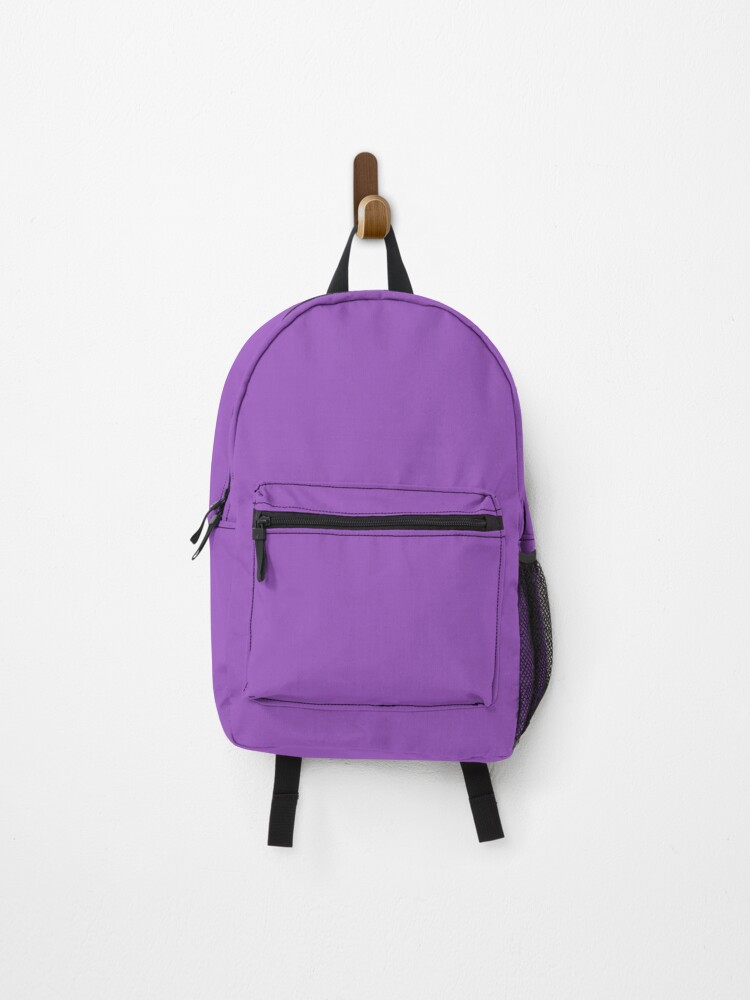 Solid Colour Deep Lilac Purple Backpack for Sale by ozcushions Redbubble