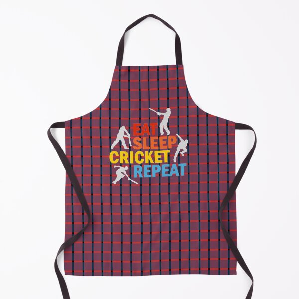 Item preview, Eat Sleep Cricket repeat designed and sold by aktiveaddict.