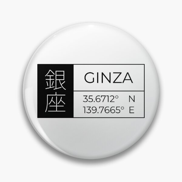 Item preview, Ginza -Latitude and Longitude designed and sold by Heedee Design.