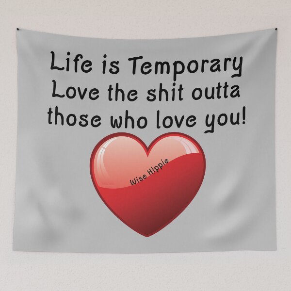 Item preview, Love is Temporary designed and sold by Warrior Veteran Clothing.