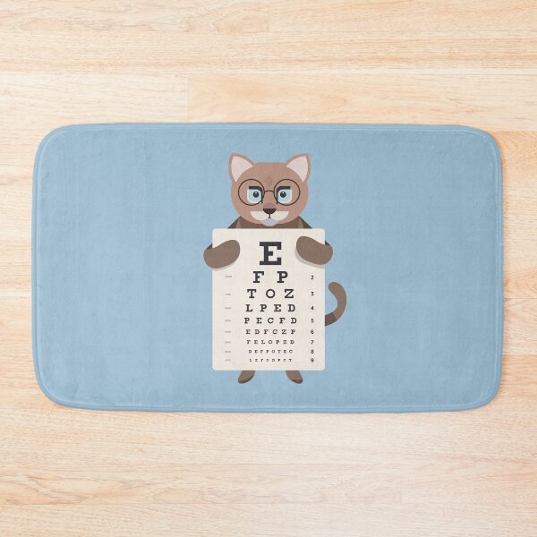 Item preview, Eye Doctor Optician Cat designed and sold by Cute and Funny Animal Art Designs.