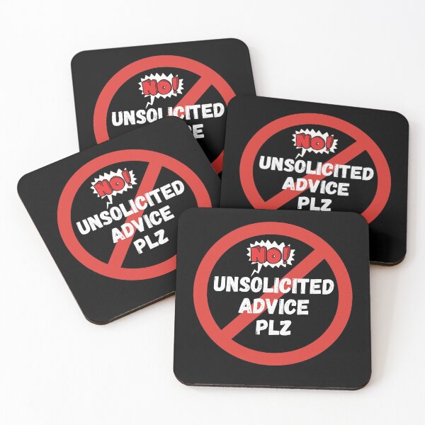 Item preview, unsolicited advice  designed and sold by Arlooz Tees.