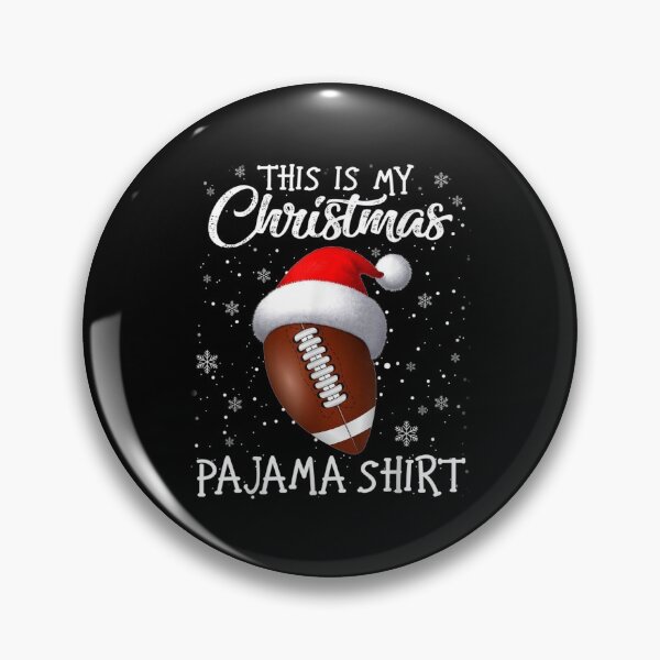 Item preview, This Is My Christmas Pajama Shirt - Gift For Football Lover designed and sold by GoodmanHenry.