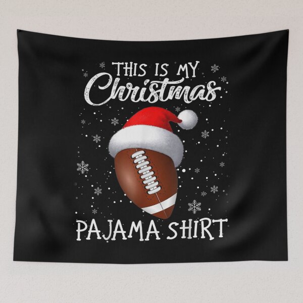 Item preview, This Is My Christmas Pajama Shirt - Gift For Football Lover designed and sold by GoodmanHenry.