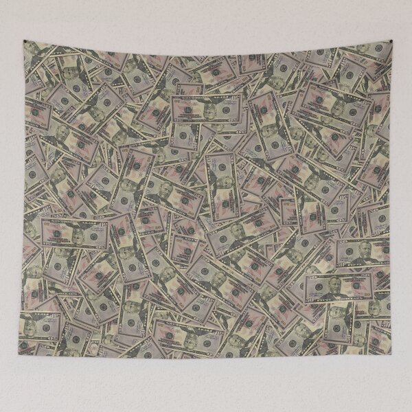 Item preview, $ 50 dollar bills pattern designed and sold by rubenarocho.
