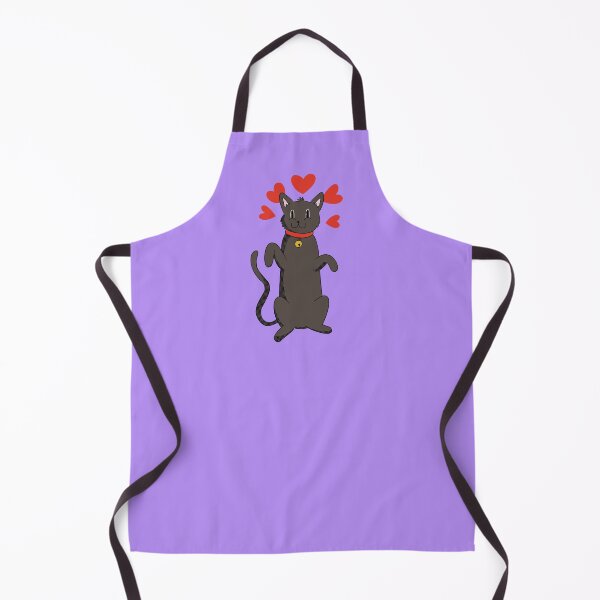 Artikelvorschau, Schwarze flauschige Bombay-Katze entworfen und verkauft von Cute and Funny Animal Art Designs.