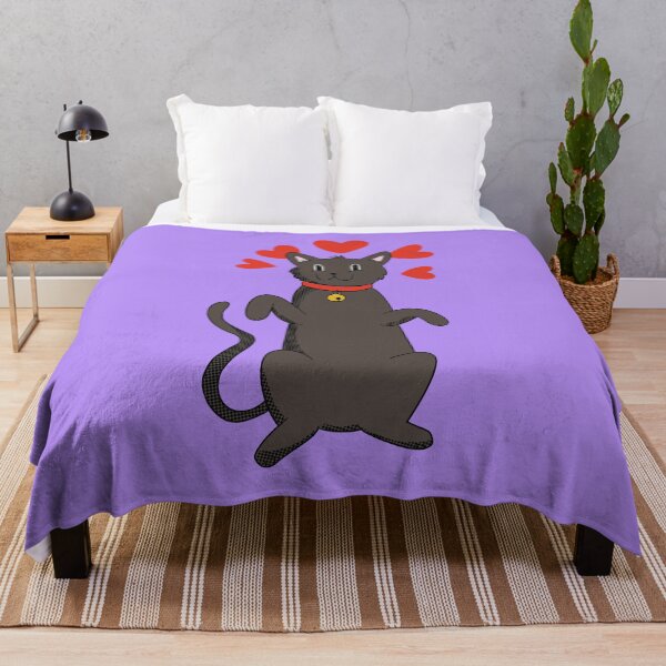 Item preview, Black Fluffy Bombay Cat designed and sold by Cute and Funny Animal Art Designs.