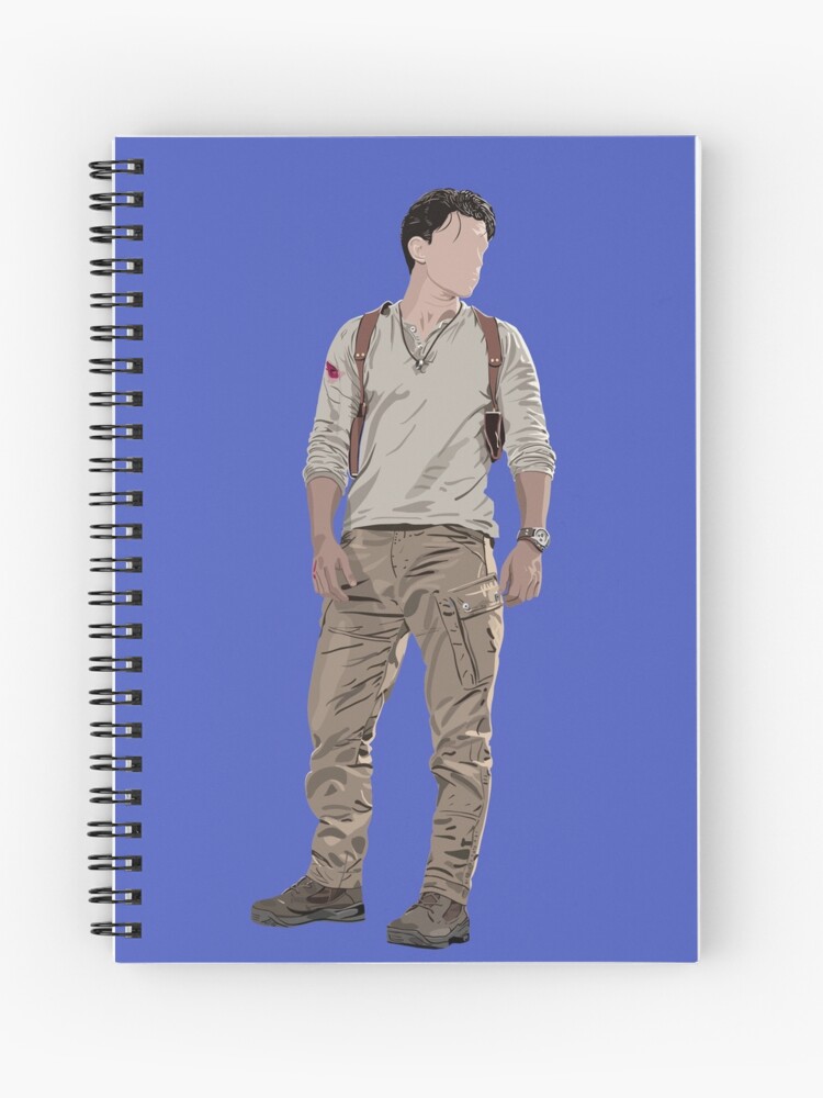 Tom Holland Uncharted Movie Nathan Drake Hardcover Journal for