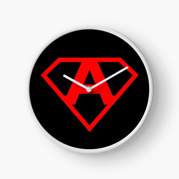Letter A | Super Letter Vol.3 Clock