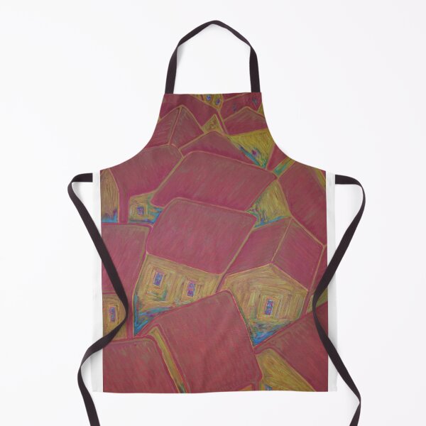 Item preview, Prague Roof Tops.Abstract.red designed and sold by Vincent Loverso.