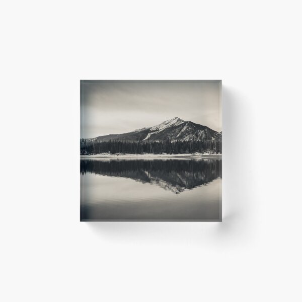 Item preview, Dillon Lake in Winter (B&W) designed and sold by oakleydo.
