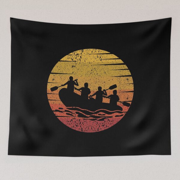 Item preview, Vintage Retro Rafting Rafter River Paddle Gift designed and sold by TastefulTees.