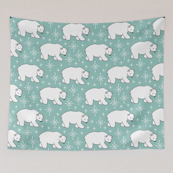 Item preview, Christmas Polar Bears designed and sold by PeppermintCreek.