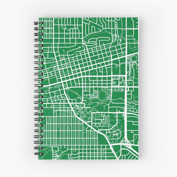 Item preview, Boulder Map - Green designed and sold by CartoCreative.