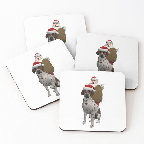 Item preview, Santa Loves His Setter designed and sold by Mythos57.