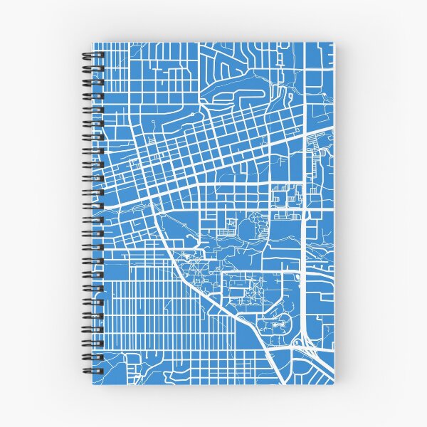 Item preview, Boulder Map - Light Blue designed and sold by CartoCreative.