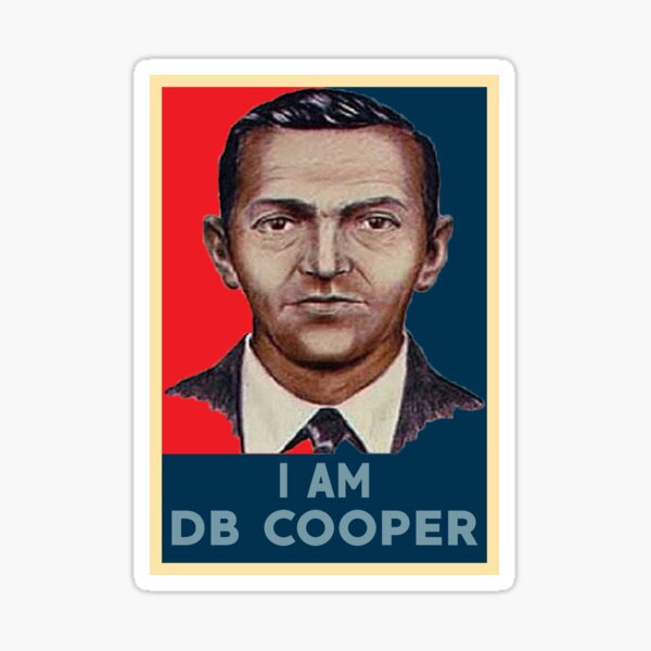 Sticker Db Cooper Redbubble