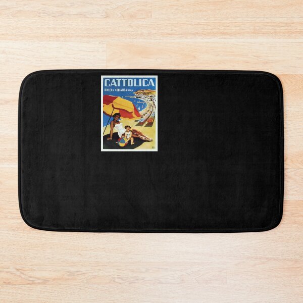 Item preview, retro iconic Cattolica designed and sold by CorasPosters.