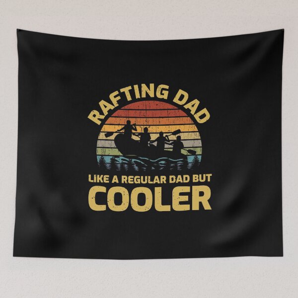 Item preview, Vintage Retro Rafting Dad Fathers day gift designed and sold by TastefulTees.