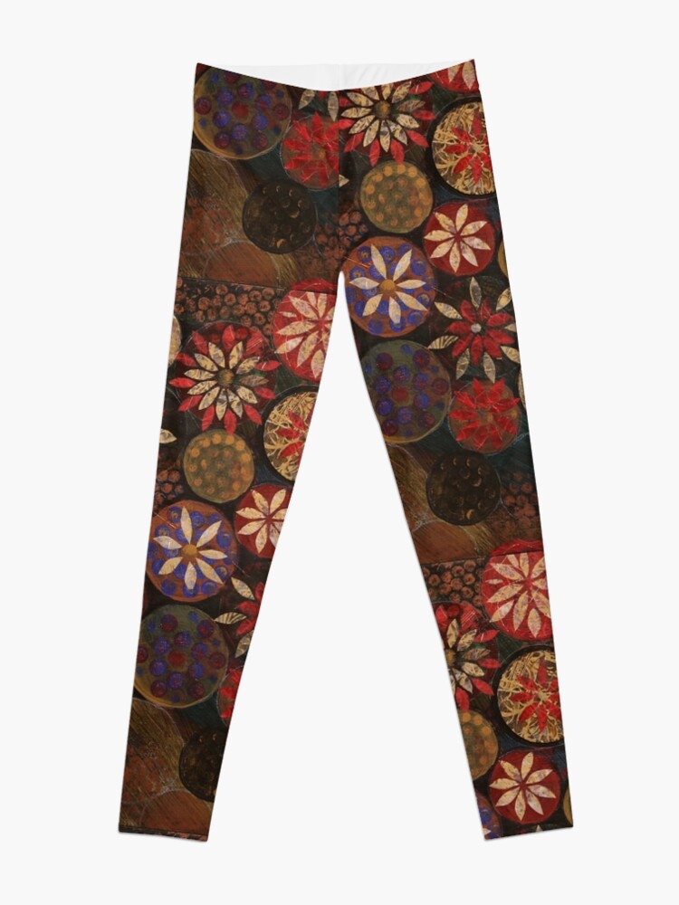 Alternate view of Flower Pattern II Leggings