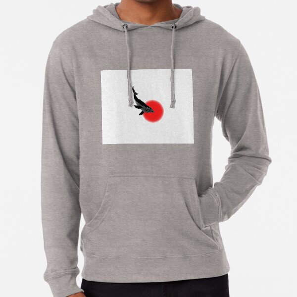 whale Lightweight Hoodie