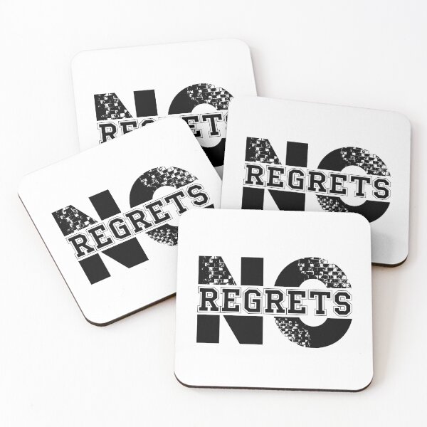 Item preview, No Regrets, Simple Statement designed and sold by OnPurposeMarket.
