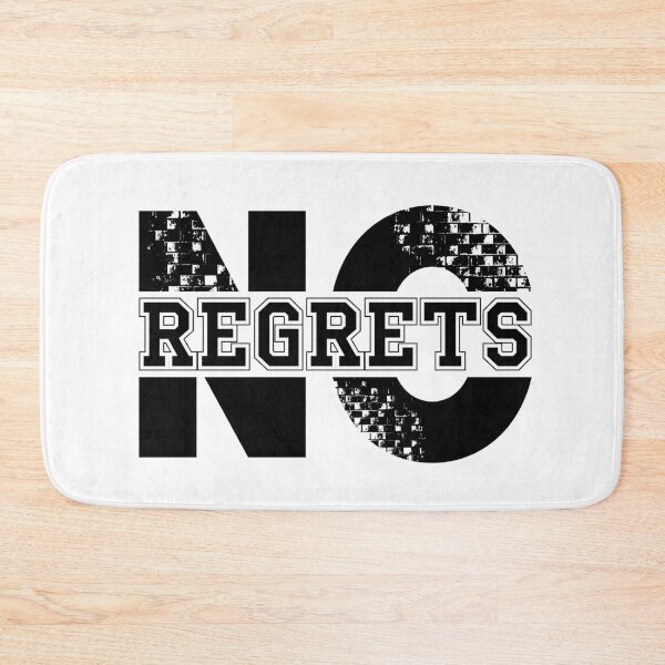 Item preview, No Regrets, Simple Statement designed and sold by OnPurposeMarket.