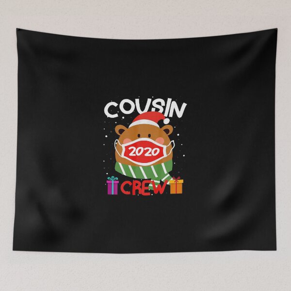 Item preview, Bear In Mask Cousin Crew Christmas Pajama Quarantine 2020 designed and sold by cadmanBoythorpe.