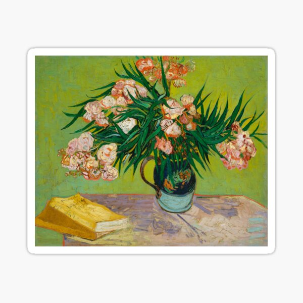 Vista previa del artículo con la obra «Vincent van Gogh adelfas», diseñado y vendido por emidye20.