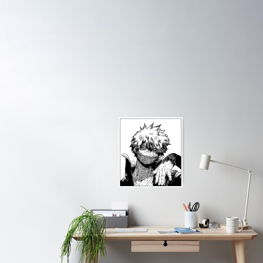 dabi-manga-panel-hd-poster-for-sale-by-2nthepink-redbubble