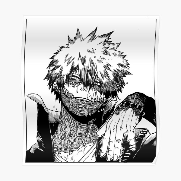 dabi-manga-panel-hd-poster-for-sale-by-2nthepink-redbubble