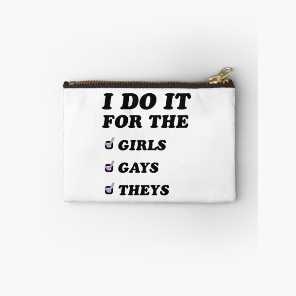 Item preview, i do it for the girls, gays, theys checklist designed and sold by cameronbaba.