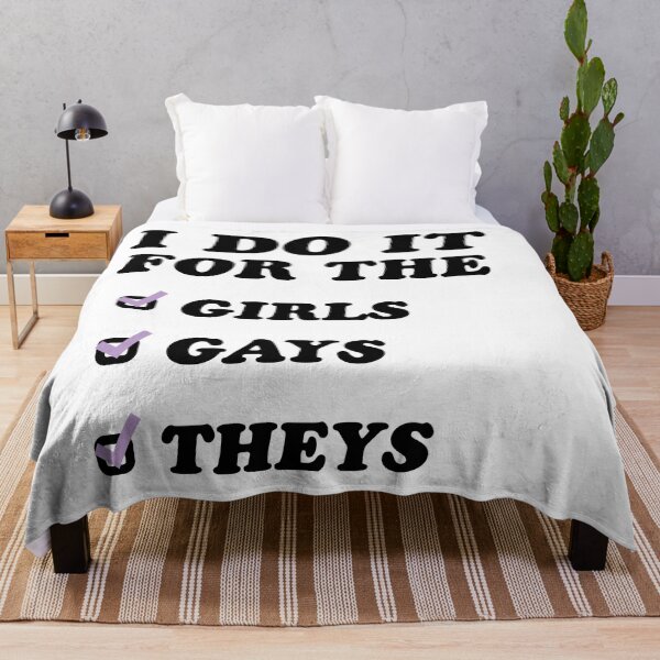 Item preview, i do it for the girls, gays, theys checklist designed and sold by cameronbaba.
